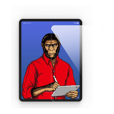 Стекло для iPad Pro 12.9" (2022/21/20/18) BLUEO, Clear HD 0.26 мм (6B9-IPad12.9) Глянцевое