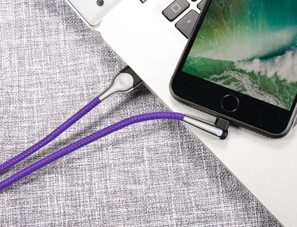 USB кабель Baseus MVP Cable разъем Lightning (MVP-D03) Фиолетовый
