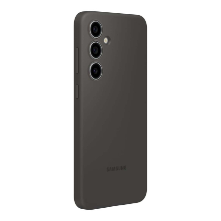 Чехол для Samsung S24FE Silicone Case, чёрный