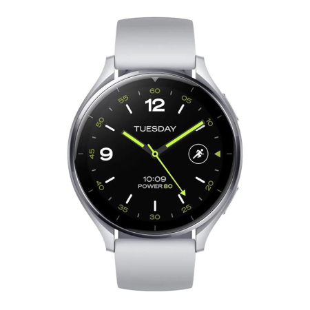 Смарт часы Xiaomi Watch 2 Silver Case with Gray TPU Strap Серебристый