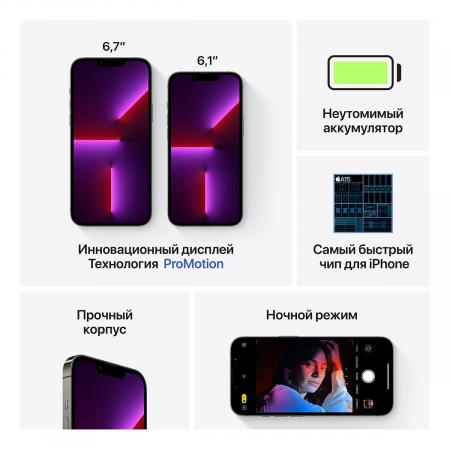 Apple iPhone 13 Pro 256Gb Graphite, графитовый