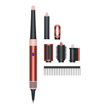 Стайлер Dyson AirWrap Complete Long HS08 (UK) Straight+Wavy, Strawberry Bronze/Blush Pink, бронзовый/розовый
