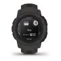 Часы Garmin INSTINCT 2S solar Graphite, черный