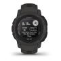 Часы Garmin INSTINCT 2S solar Graphite, черный