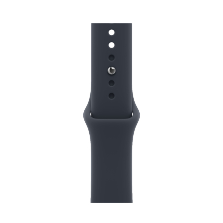 Apple Watch Series 12, 42 мм корпус из алюминия цвета «Space Gray», ремешок Sport Band размера S/M цвета «Navy Blue»