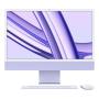 Apple iMac 24" (M3, 8C CPU, 10C GPU, 2023) Retina 4,5K, 8Gb, 256Gb SSD (MQRV3) Purple, фиолетовый