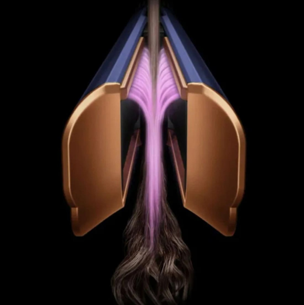 Выпрямитель для волос Dyson AirStrait HT01 (UK) Blue/Copper, синий/медь