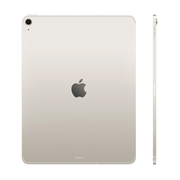 Apple iPad Air 13" (M2, 2024, 6 gen) Wi-Fi + Cellular 128Gb Starlight, «сияющая звезда»