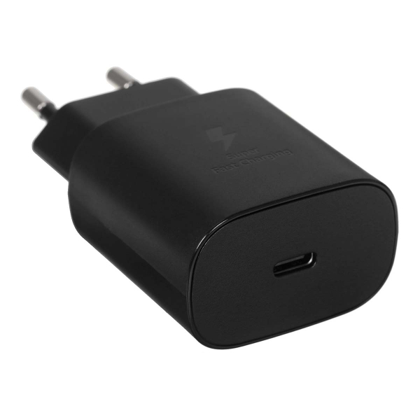 Зарядное устройство Samsung Fast Chargerr USB Type-C 25Вт (EP-TA800) Чёрный