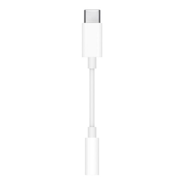 Переходник USB-C to 3.5 мм Headphone Jack Adapter Белый